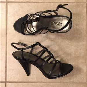 Kenneth Cole Reaction Leather Heeled Sandal